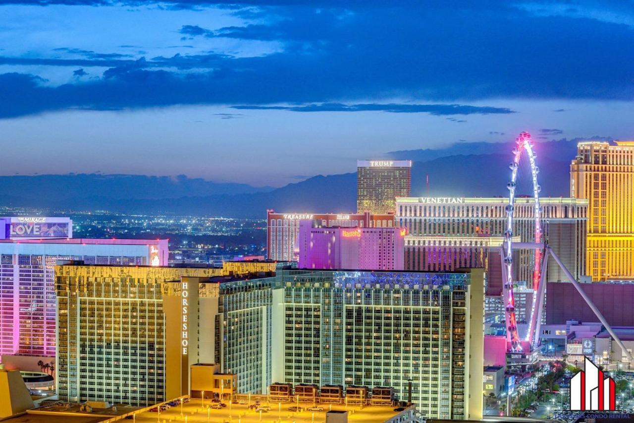 Mgm Signature-34-821 1Br2Ba F1 Strip View Balcony Las Vegas Exterior foto