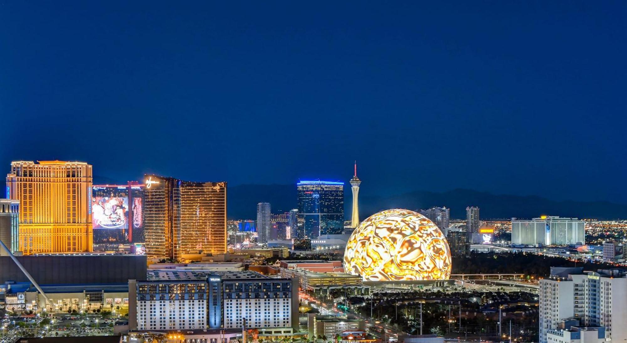 Mgm Signature-34-821 1Br2Ba F1 Strip View Balcony Las Vegas Exterior foto